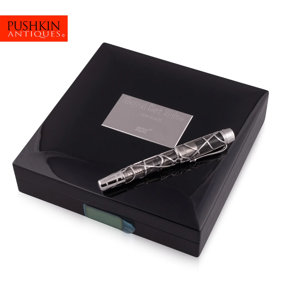 MONTBLANC 5/88 LIMITED EDITION BLACK WIDOW SKELETON FOUNTAIN
